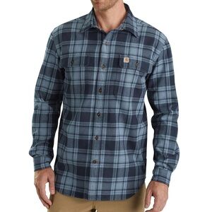 Carhartt Heavy Plaid Flannel Button Up NWOT